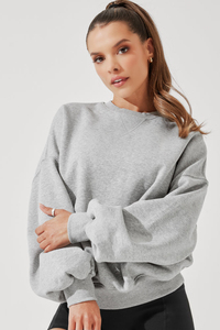 Sweat-shirt à col rond pour femme, vêtements de sport pour entraînement de fitness, gym, sport - Product Image 4