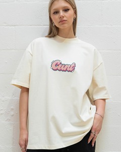 เสื้อยืดโอเวอร์ไซส์สีดำ พิมพ์ลายตัวอักษร คอโอ แขนสั้น ผ้าเจอร์ซีย์คอตตอนทรงปกติ สไตล์ลำลองสำหรับผู้ชาย พร้อมโลโก้ด้านหน้า - Product Image 3