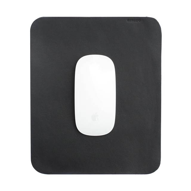 Executive Genuine Leather Mouse Pad Luxury Desk Mat Hand Stitched Cowhide Leather Mousepad for Office Decor LMP-0012
