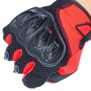 Guantes de Protección para Motocicleta, Antideslizantes, para Carreras, de Cuero de Alta Calidad, con Logotipo Personalizado, Suministro de Fábrica - Product Image 5