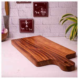 Branded Wooden Chopping Block Premium Designer New Design Wooden Chopping Block Superior 2027 Handmade Wooden Cutting Board - Product Image 5