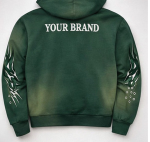 Custom Mens Fleece Winter Tracksuit Set Solid Hoodie <b>Joggers</b> 2 Piece Sportswear Wholesale OEM ODM Streetwear 100% Embroidered - Product Image 3