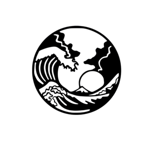 Élégante décoration murale en métal « Grande Vague » - Product Image 3