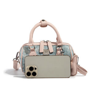 Bolso de Mano Tipo Tote Casual de Estilo Chino con Combinación de Colores Exclusiva, Bordado, para Mujer, Otoño-Invierno 2024 - Product Image 2