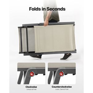 Silla Reclinable Plegable para Exteriores con Capacidad de Carga de 400 Libras, 5 Posiciones Ajustables, Fácil de Montar, para Tomar el Sol - Product Image 3