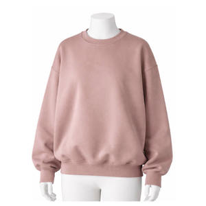 Sudadera con capucha para mujer, diseño de manga larga, cuello redondo, tela transpirable, corte regular, impresión de logotipo personalizado, sudadera con capucha para mujer - Product Image 3