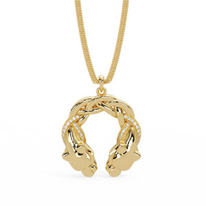 Pendentif Papillon en Argent Sterling 925 avec Diamants de Laboratoire Multicolores, Collier de Créateur Personnalisé, Vente en Gros OEM ODM - Product Image 3