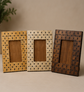 Luxury Handmade Bone Inlay MDF Wood Base Customized Decorative Tabletop Photo <b>Frame</b> for Home Decor - Product Image 5