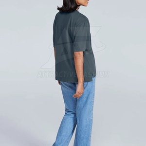 Camiseta Holgada de Moda para Mujer, Tejido Transpirable de Calidad, Corte Holgado, Estilo Moderno e Informal - Product Image 4