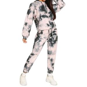 Wholesale Hot Selling Women Tie Dye <b>Tracksuits</b> For Adults Size Best Quality Women Tie Dye <b>Tracksuits</b> Custom Design - Product Image 3