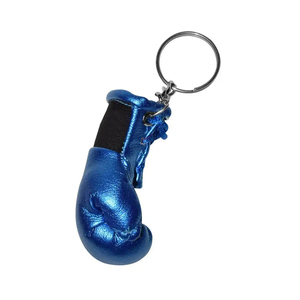 Porte-clés en cuir miniature avec logo personnalisé, souvenir promotionnel, cadeau - Product Image 3