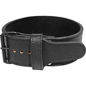 Premium Genuine Leather Weightlifting Belt for Gym Training Powerlifting Squats Fitness Support <b>Adjustable</b> <b>Strap</b> - Product Image 3