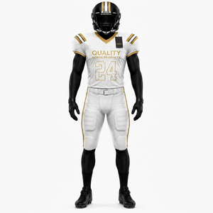 Meilleur uniforme de football américain personnalisé et uniforme de football haut de gamme pour les équipes, les jeunes et les adultes, design de haute qualité, conception OEM - Product Image 1