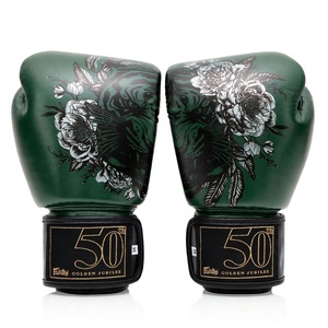 สินค้ามาใหม่ ปรับแต่งได้ ถุงมือชกมวย Fairtex สีชมพู หนังแท้ น้ำหนักเบา กันน้ำ แบบผูกเชือก สำหรับฝึกซ้อมและแข่งขัน MMA มวยไทย - Product Image 2