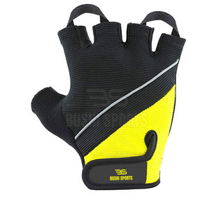 Gants de cyclisme sur mesure, robustes, confortables, demi-doigts, vente en gros - Product Image 5