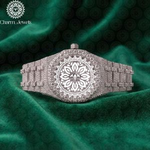 Charm_Jewels Luxury Tonneau Stainless Steel <b>Watch</b> 38mm Analog Quartz Sapphire Crystal Unisex Folding Clasp - Product Image 1