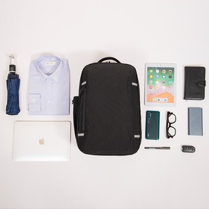 Black business <b>backpack</b> <b>large</b> capacity multi-compartment laptop <b>backpack</b> suitable for business trips and travel - Product Image 6