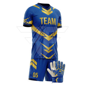 Uniformes de Fútbol al por Mayor, Conjunto de Uniforme de Fútbol Conmemorativo, Uniforme Deportivo Económico de Secado Rápido - Product Image 4