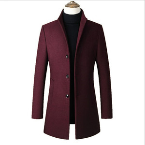 Manteau long élégant pour homme, trench-coat classique, manteau d'affaires léger, coupe-vent, imperméable, pour le bureau, les voyages, les activités de plein air - Product Image 1