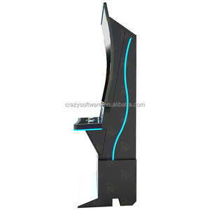 Thiết kế sang trọng giá tốt 43 "cong LCD màn hình cảm ứng kim Loại tủ trò chơi kỹ năng PC Board - Product Image 4