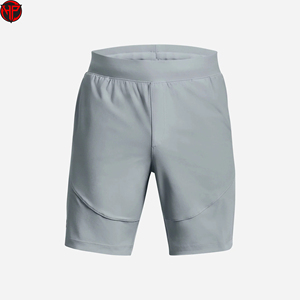 Pantalones Cortos Deportivos Personalizados con Logotipo, Talla Grande, Bolsillo Trasero en la Cintura, Secado Rápido, Poliéster, para Hombre - Product Image 1