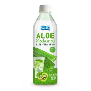 Jugo de Aloe Vera Tan Do 500ml Bajo en Grasa 100% Puro con Sabor a Piña, Maracuyá, Mango y Coco 10 Brix Botella Agitable 24 Unidades - Product Image 6