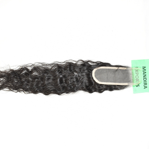 Venta al por mayor 100% Natural sin procesar cutícula alineados Virgen Peruano pelo ondulado tejido Hd Cierre de encaje extensiones de cabello humano - Product Image 6