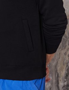Sweat-shirt OEM de haute qualité, tricoté, doublé, personnalisé, pour le sport, à capuche, respirant, pour hommes - Product Image 5