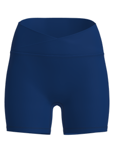 Leggings de Yoga de Cintura Alta, Sin Costuras, Color Azul Sólido, Spandex y Poliéster, Elásticos en Cuatro Direcciones, Cintura Elástica, Ropa Deportiva para Mujer - Product Image 3