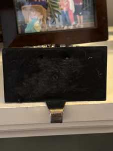 Handcrafted Metal <b>Stocking</b> <b>Holder</b> Christmas Mantel Hook Decorative Holiday Accent feltsocks - Product Image 3