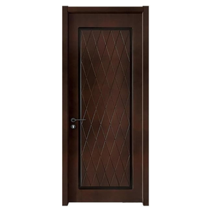 Puertas de Panel Liso de MDF y Madera Sólida de Alta Calidad para Cocinas, Dormitorios, Villas y Escuelas, con Aislamiento Acústico y Puertas de Polímero - Product Image 4