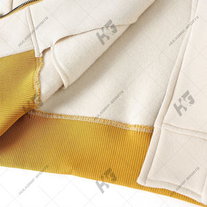 Veste de sport unisexe personnalisable pour fraternité/sororité, en laine blanche 100% coton, imperméable, respirante et coupe-vent - Product Image 5