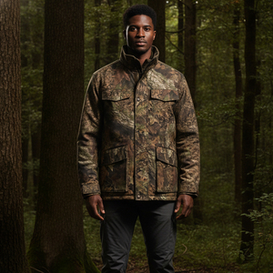 Professional Mens Real Tree <b>Camo</b> Hunting <b>Jacket</b> <b>Waterproof</b> Breathable Multi Pocket Outdoor Hunting Apparel Uniform - Product Image 5
