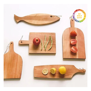 Tabla de Cortar de Madera Gruesa, Tabla de Picar de Madera Maciza para Cocina Profesional - Product Image 5