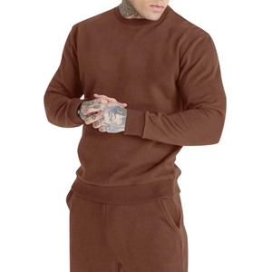 Vêtements de sport Gym 100% Fitness Fleece Training Tracksuits pour unisexe, ensemble deux pièces, jogging pour homme, sweat-shirt et pantalon - Product Image 3