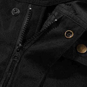 เสื้อแจ็คเก็ตกันน้ำสำหรับผู้ชาย สไตล์เทคแวร์ แนวสตรีทแวร์ กระเป๋าหลายช่อง มีฮู้ด กันลม สไตล์ฮาราจูกุ  สำหรับกิจกรรมกลางแจ้ง - Product Image 3