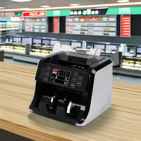 Smartertop A15 Compteuse de billets professionnelle à commande manuelle pour Lire turque et EURO avec détection UV/IR/MG/MT