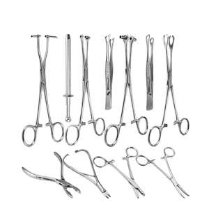 Meilleur prix pour les outils de piercing corporel, kit de piercing corporel, pince de piercing pour nombril, nez, septum, outil de piercing rond, instrument Surgiright approuvé CE - Product Image 4