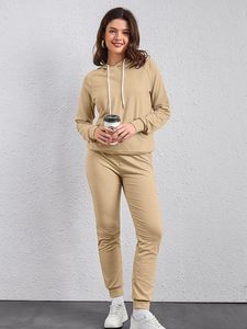 Breathable Fashionable Winter Hooded <b>Cheap</b> Prices New Arrival Branded Men Tracksuit Plain Two Piece Plus Size High Quality - Product Image 4