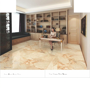 กระเบื้องปูพื้นพอร์ซเลนเคลือบเงาขนาด 1200x1200 มม. รับประกัน 5 ปี ความหนา 12 มม.  มีตัวเลือกสำหรับห้องนั่งเล่นสไตล์โมเดิร์น ขนาด 4x4 ฟุต - Product Image 5