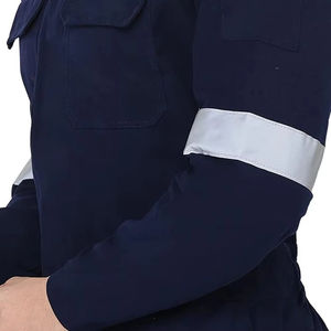 Overol de Seguridad Reflectante para Construcción, Alta Visibilidad, Transpirable, Uniforme de Trabajo de Poliéster - Product Image 6