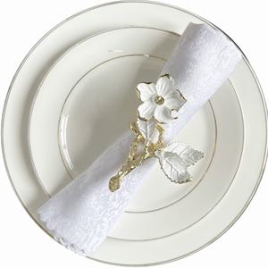 Anillos de Servilleta Modernos de Metal para una Decoración de Mesa Elegante, Porta Servilletas de Diseño para el Hogar y Hoteles - Product Image 2