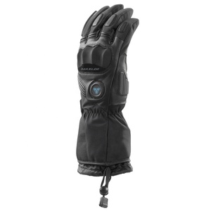 Guantes de Motocicleta MAXLER Unisex de Cuero para Invierno, con Pantalla Táctil, Impermeables, Resistentes al Viento, Reflectantes, Térmicos/Aislantes, con Muñeca Ajustable - Product Image 2