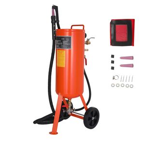 Kit Sabbiatrice Portatile Professionale da 10 Galloni 60/110 PSI, Serbatoio per Sabbiatura ad Aria ad Alta Pressione 60/110 PSI - Product Image 4
