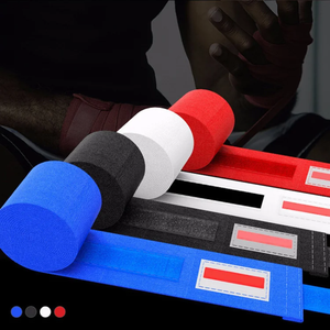 Bandage de boxe sportif 100% coton pour la boxe et le taekwondo, utilisation en salle de sport, logo personnalisé disponible, haute qualité, logo personnalisé - Product Image 6