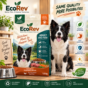 Alimento para Gatos EcoRev Ocean Fish Vegetables, 1.5 kg, Bolsa con Cierre Hermético, Reciclable, Laminada, Sin Granos, Nutrición Completa - Product Image 5