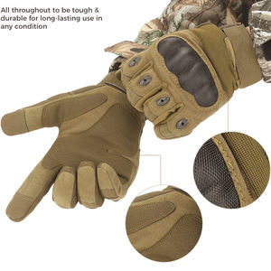 Guantes de Motociclismo de Cuero de Alta Calidad, Último Modelo, con Palma de Silicona y Protección Táctil para Pantalla Completa - Product Image 4