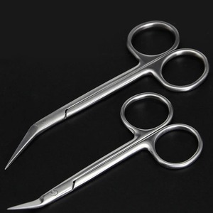 Ciseaux à bec d'oiseau manuels en acier inoxydable pour rhinoplastie, chirurgie nasale synthétique, dissection du septum nasal, certifiés CE, usage médical - Product Image 4