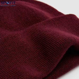 Wholesale 100% Cotton Winter Cuffed <b>Beanie</b> Hat Warm Knitted <b>Skull</b> Cap Stretch Headwear Unisex Fashion 3D Embroidery Sublimation - Product Image 6