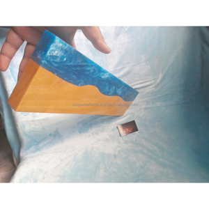 Heritage Tablero rectangular de madera de acacia Bandeja de corte de madera rústica hecha a mano | Plato de servicio para pan Pizza Queso y fruta - Product Image 1